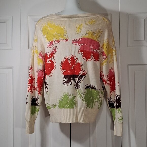 Desigual V-Neck Sweater - Picture 2 of 9